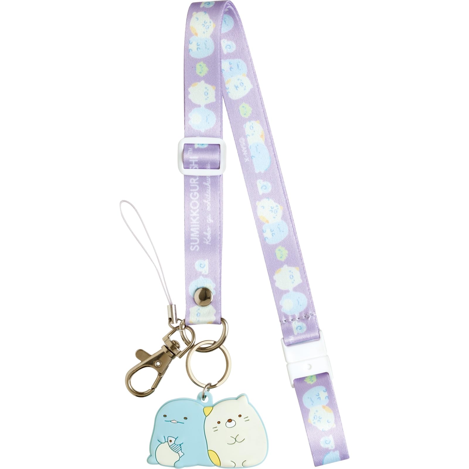 San-X Neck Strap 2024-02 | Essential Lanyard for ID Cards Keys and Badges- Japan Figure Store - #1 Bring To You The Best Japanese Goods
