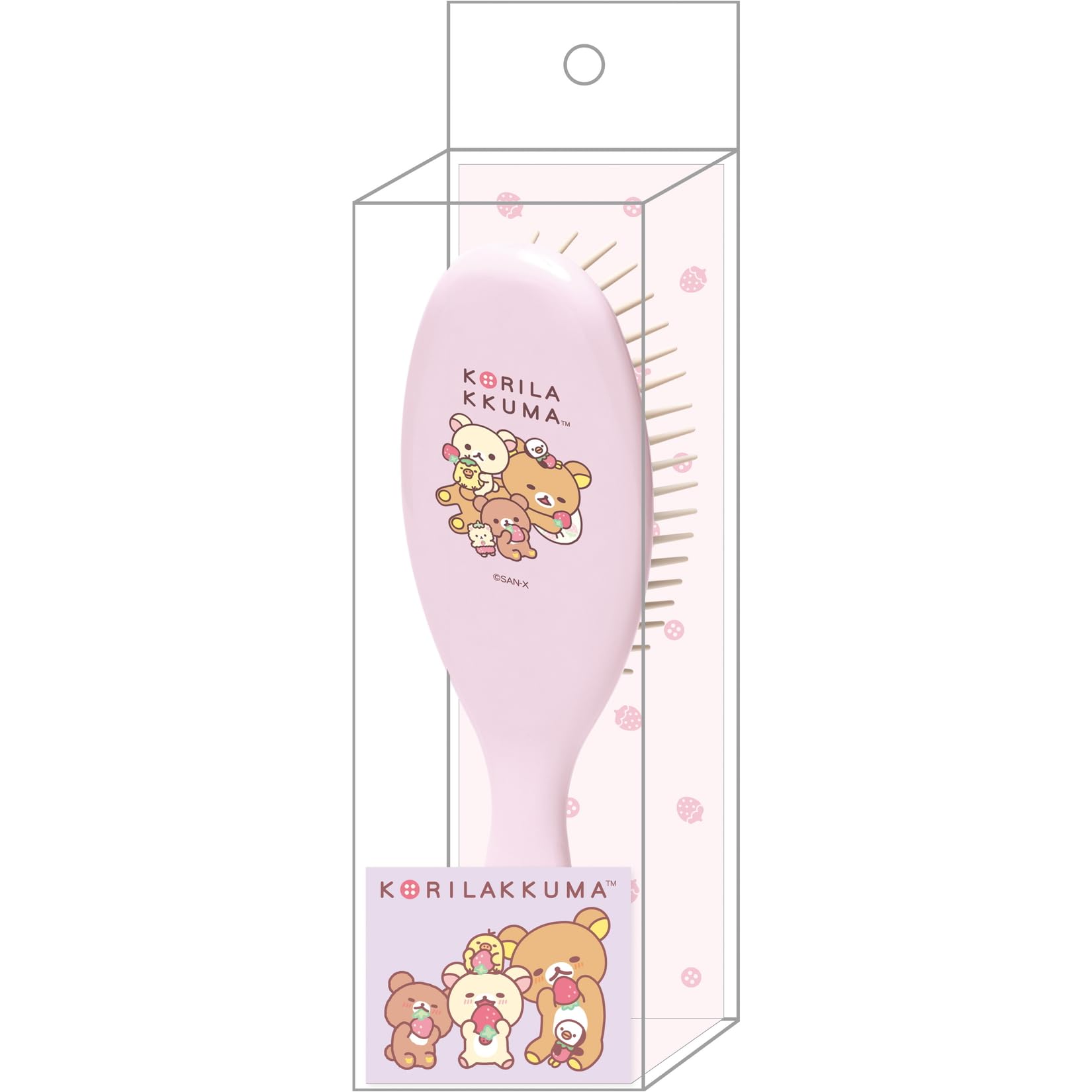San-X Rilakkuma Brush Fe39101 Soft Bristles for Gentle Hair Care- Japan Figure Store - #1 Bring To You The Best Japanese Goods