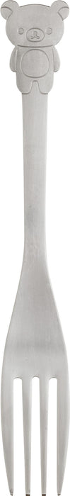 San-X Rilakkuma Stainless Steel Fork M Ka21101 - Durable Tableware- Japan Figure Store - #1 Bring To You The Best Japanese Goods