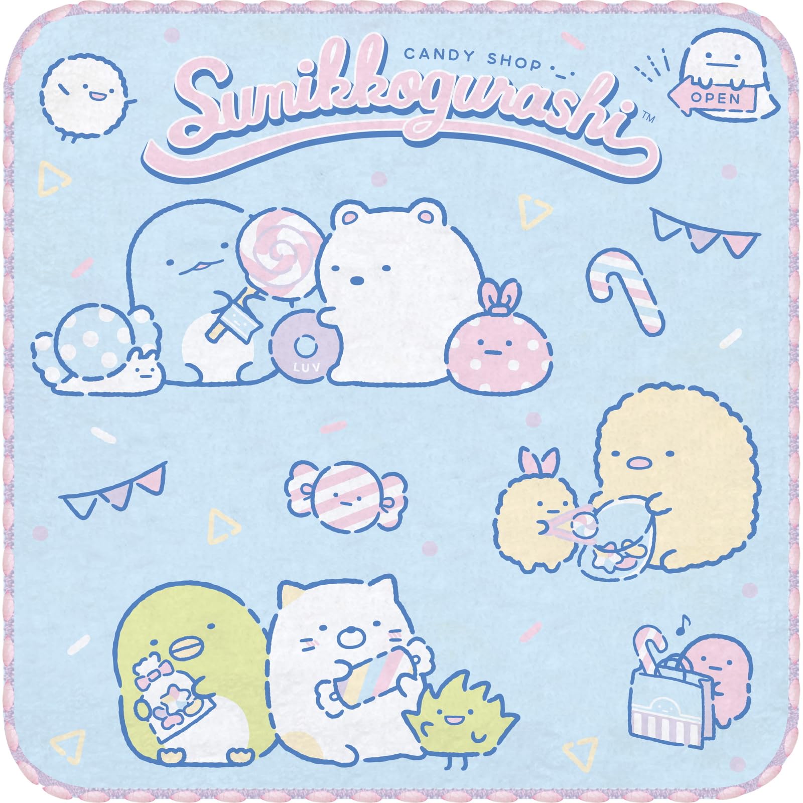 San-X Sumikko Gurashi Mini Towel Set of 3 16x16cm CM51402