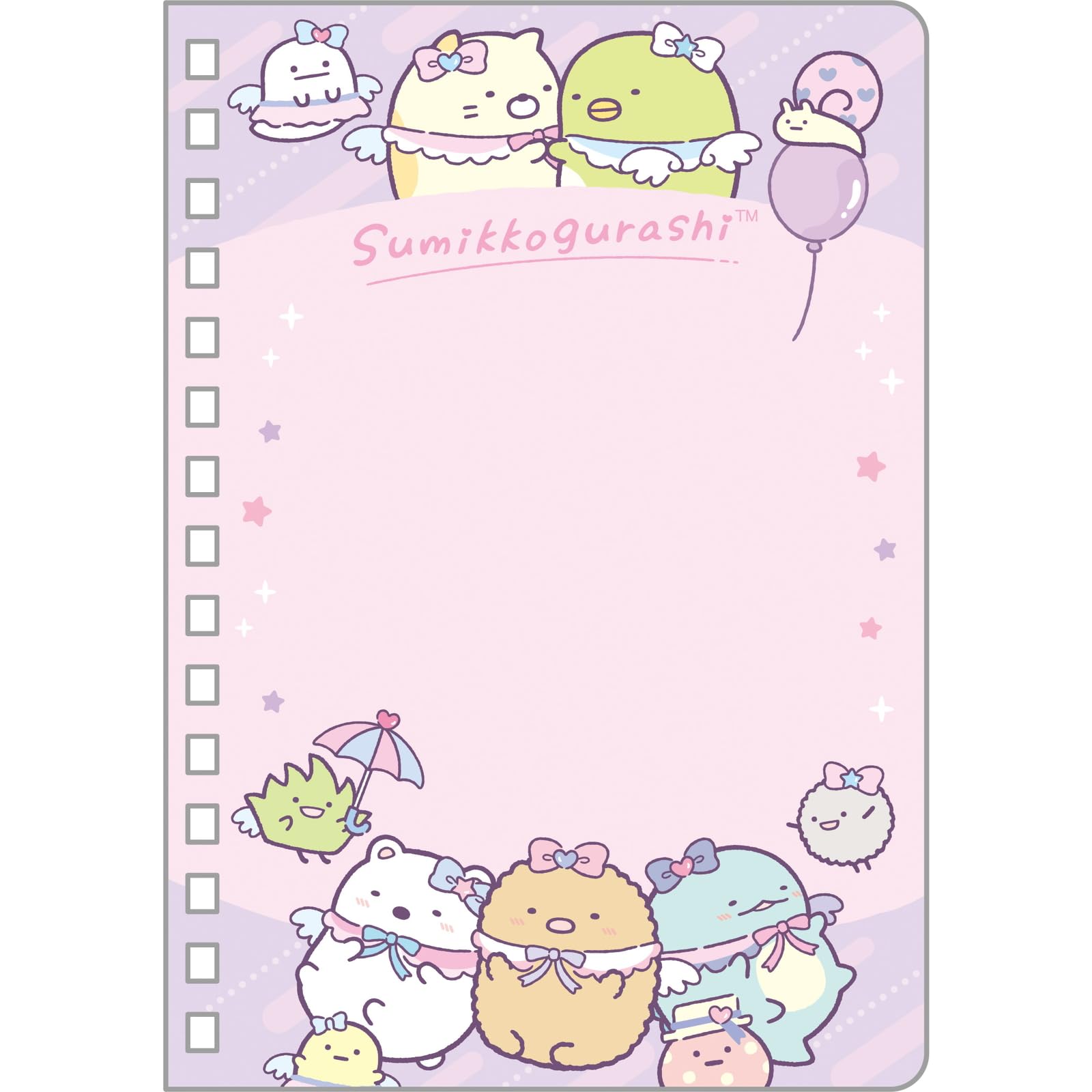 San-X Sumikko Gurashi Sticker Notebook SE62801 H156 W110mm- Japan Figure Store - #1 Bring To You The Best Japanese Goods