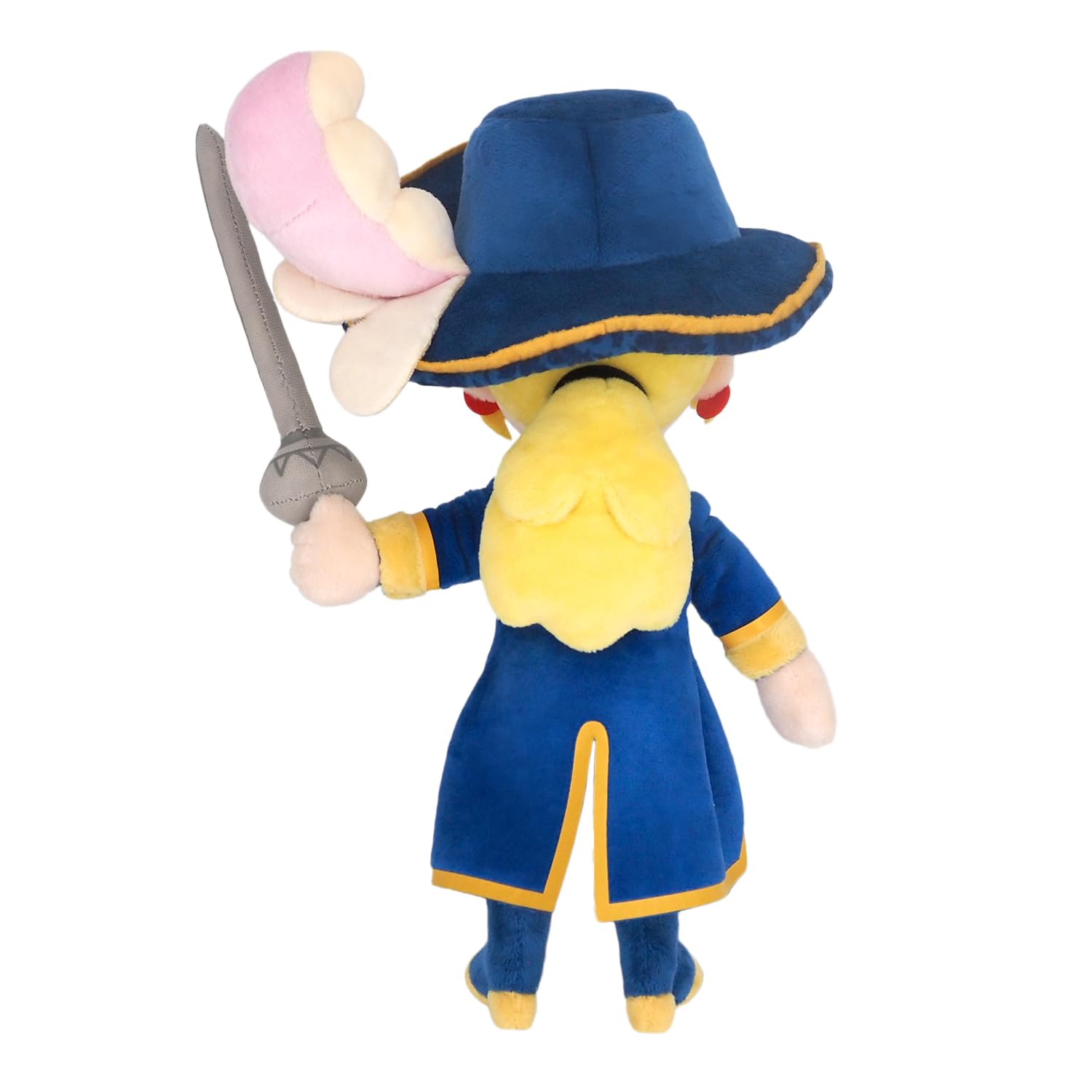 Sanei Boeki Princess Peach Showtime Swordsman Peach Plush Toy 16x13x26cm- Japan Figure Store - #1 Bring To You The Best Japanese Goods