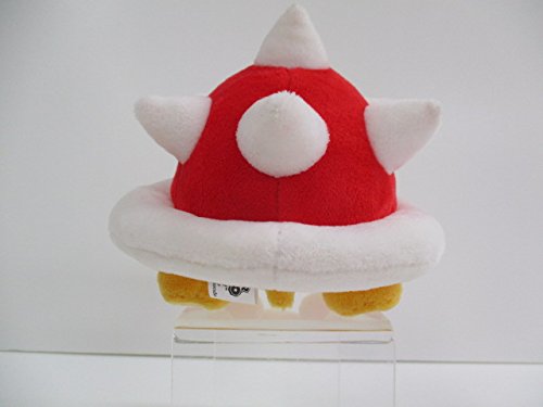 Sanei Boeki Super Mario All Star Spiny Plush Toy 13.5x14.5x12cm- Japan Figure Store - #1 Bring To You The Best Japanese Goods