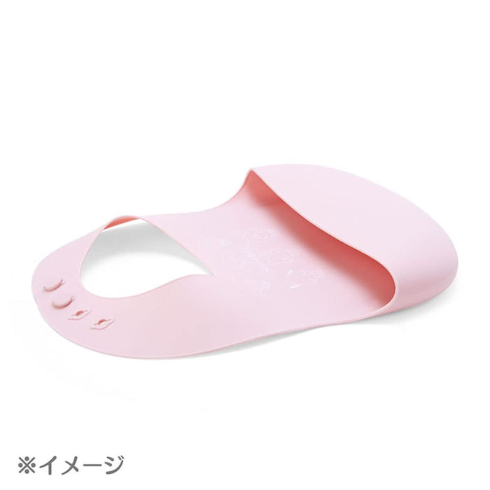 Sanrio Baby Pompompurin Silicone Bib for Meals - Durable and Easy Clean- Japan Figure Store - #1 Bring To You The Best Japanese Goods