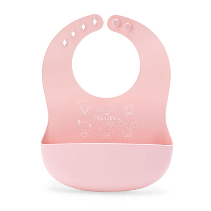 Sanrio Baby Silicone Bib for Meals Sanrio Characters Easy-Clean Adjustable- Japan Figure Store - #1 Bring To You The Best Japanese Goods