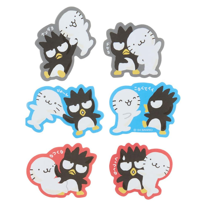 Sanrio Badtz-Maru Sticker Set 14x11x0.5 cm - The Usual Couple Design- Japan Figure Store - #1 Bring To You The Best Japanese Goods