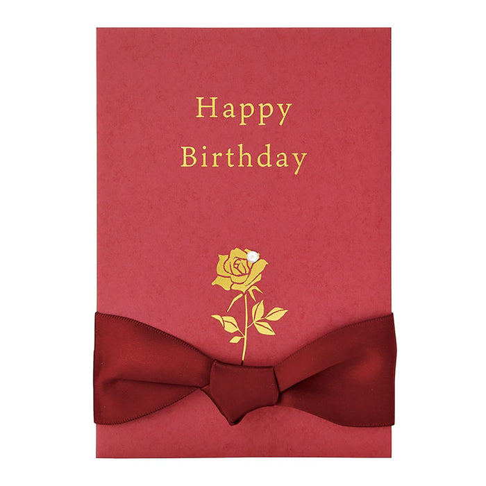Sanrio Birthday Rose Greeting Card Bd186-3 with Overseas Shipping Available- Japan Figure Store - #1 Bring To You The Best Japanese Goods
