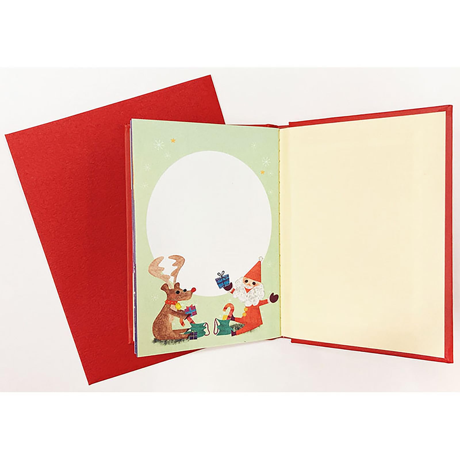 Sanrio Christmas Greeting Card Santa and Reindeer Theme Mini Card 526444- Japan Figure Store - #1 Bring To You The Best Japanese Goods