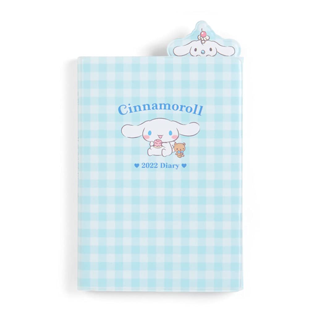 Sanrio Cinnamoroll 2022 A6 Diary with Bookmark- Japan Figure Store - #1 Bring To You The Best Japanese Goods