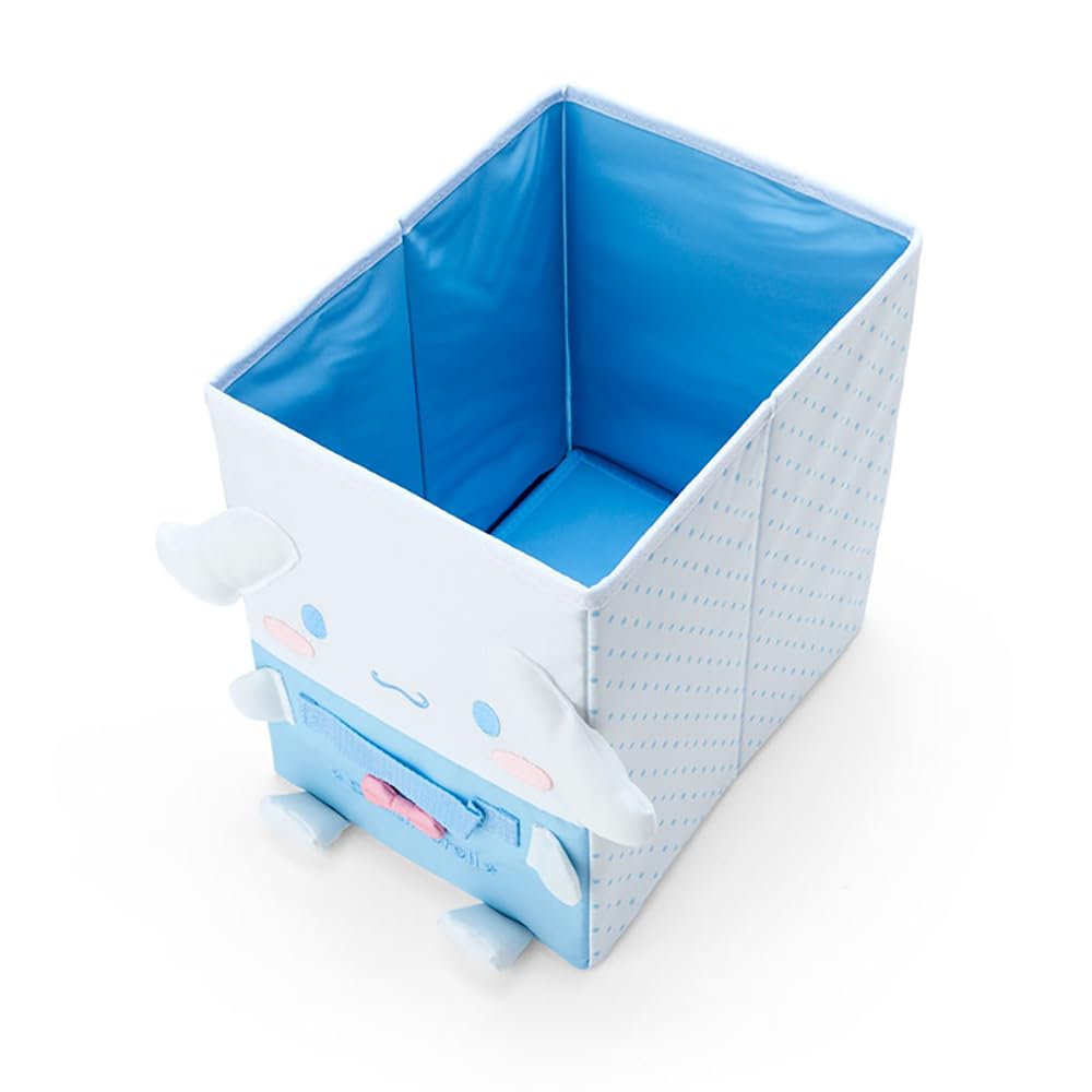 Sanrio Cinnamoroll Folding Storage Box 26x19x26 cm Durable Organizer- Japan Figure Store - #1 Bring To You The Best Japanese Goods