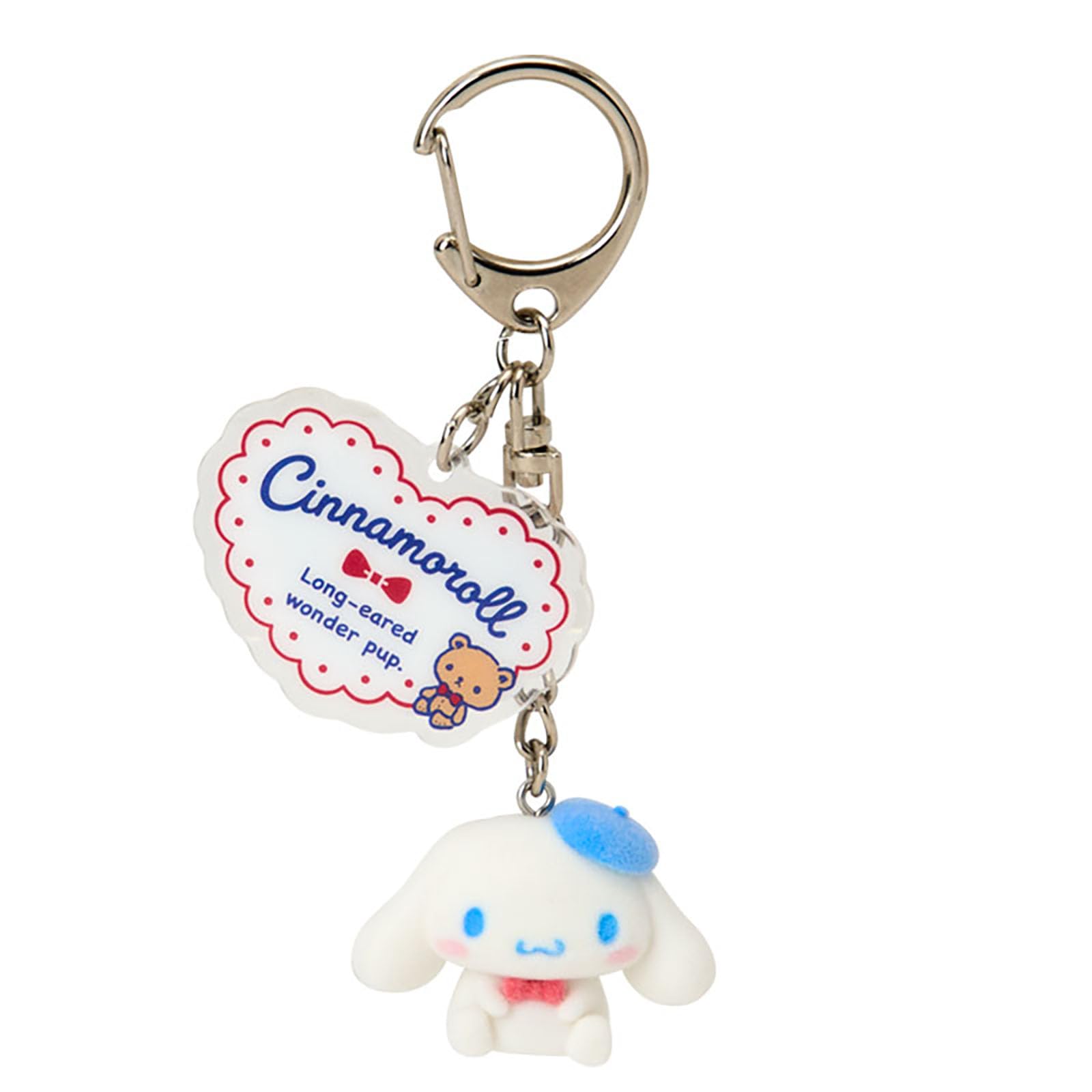 Pendentif Sanrio Cinnamoroll avec Kuma San - Accessoire mignon à collectionner