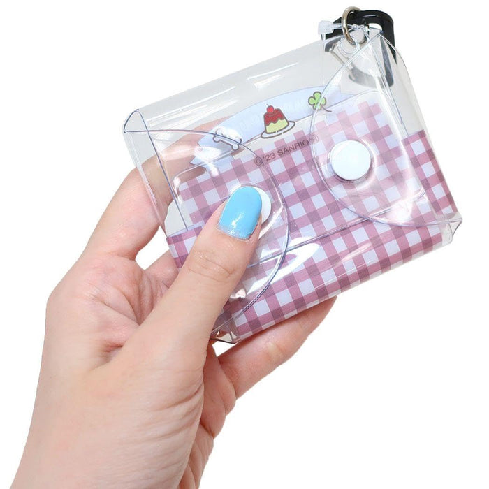 Sanrio Clear Multi-Case Small Accessory Case with Carabiner for AirPods Pro- Japan Figure Store - #1 Bring To You The Best Japanese Goods