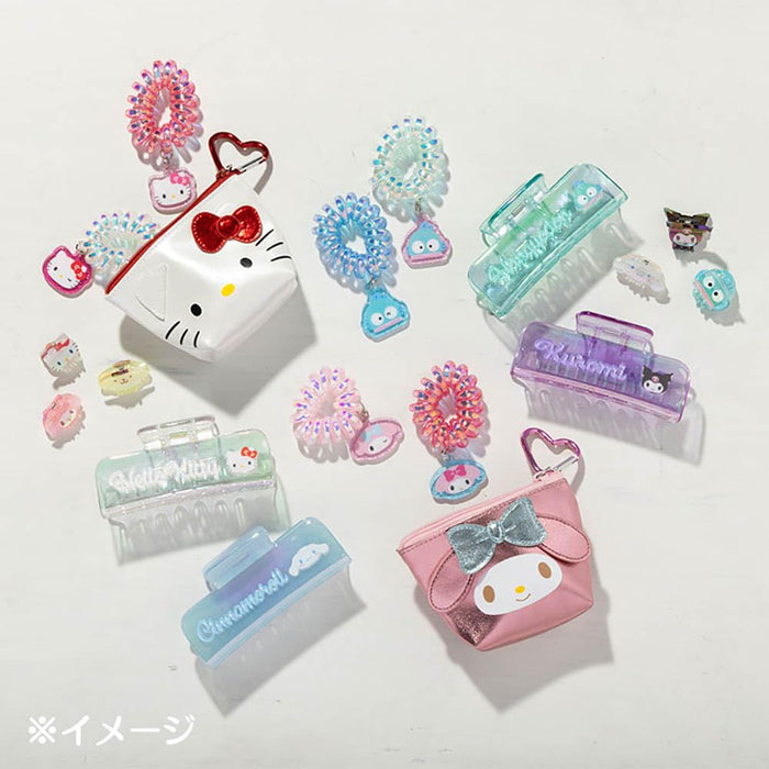 Sanrio Coil Ponytail Holder Set of 2 Hangyodon Hair Ties Durable Elastic- Japan Figure Store - #1 Bring To You The Best Japanese Goods