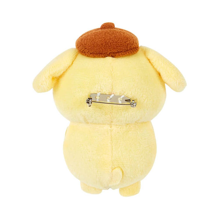 Sanrio Pompompurin Custom Mascot Brooch - 9x3.5x9.5cm - My Pachirun- Japan Figure Store - #1 Bring To You The Best Japanese Goods