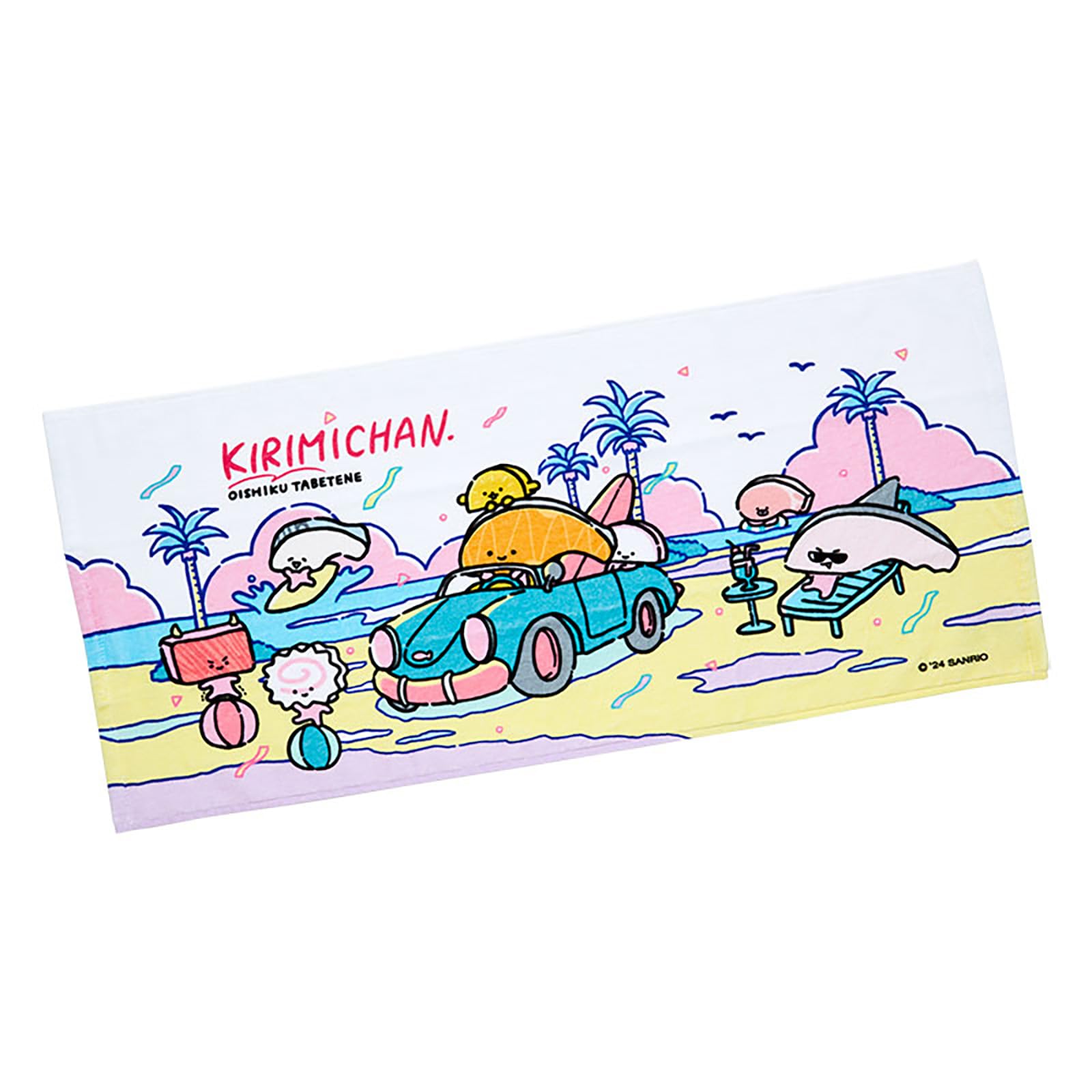 Sanrio Kirimi-Chan Festival Design Face Towel 919497- Japan Figure Store - #1 Bring To You The Best Japanese Goods