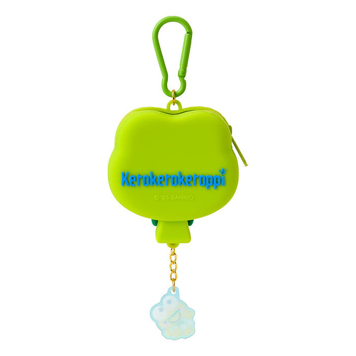 Sanrio Kerokerokeroppi Face-Shaped Silicone Mini Pouch for Ages 3+