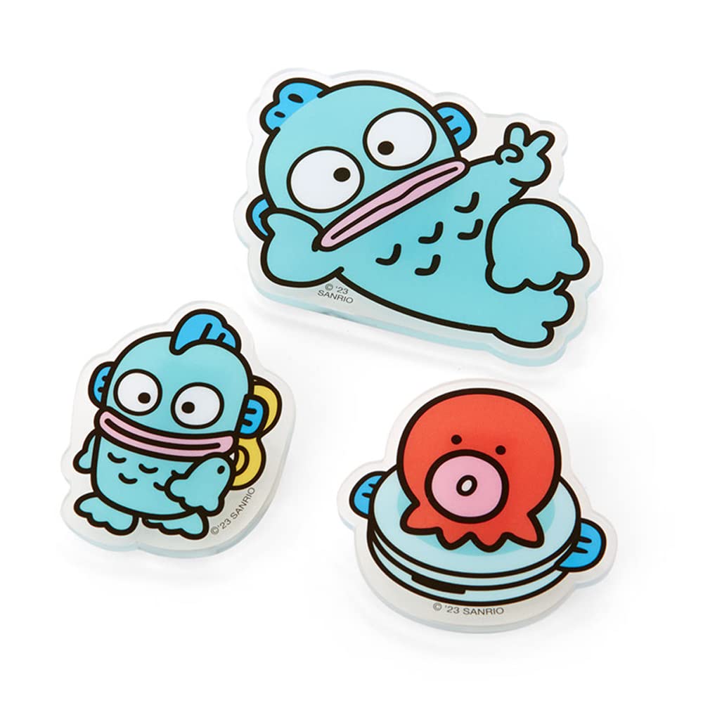 Sanrio Hangyodon Clip Set Gyodon Room 653365 - Cute Character Stationery- Japan Figure Store - #1 Bring To You The Best Japanese Goods