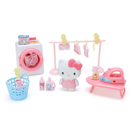 Sanrio Hello Kitty Laundry Pretend Play Set for Kids Model 877841- Japan Figure Store - #1 Bring To You The Best Japanese Goods