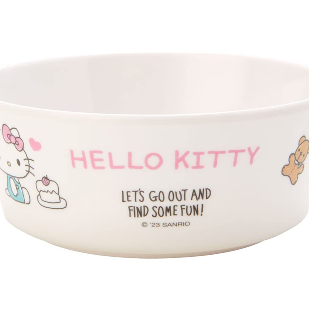 Sanrio Hello Kitty Melamine Bowl Durable and Cute 836982- Japan Figure Store - #1 Bring To You The Best Japanese Goods