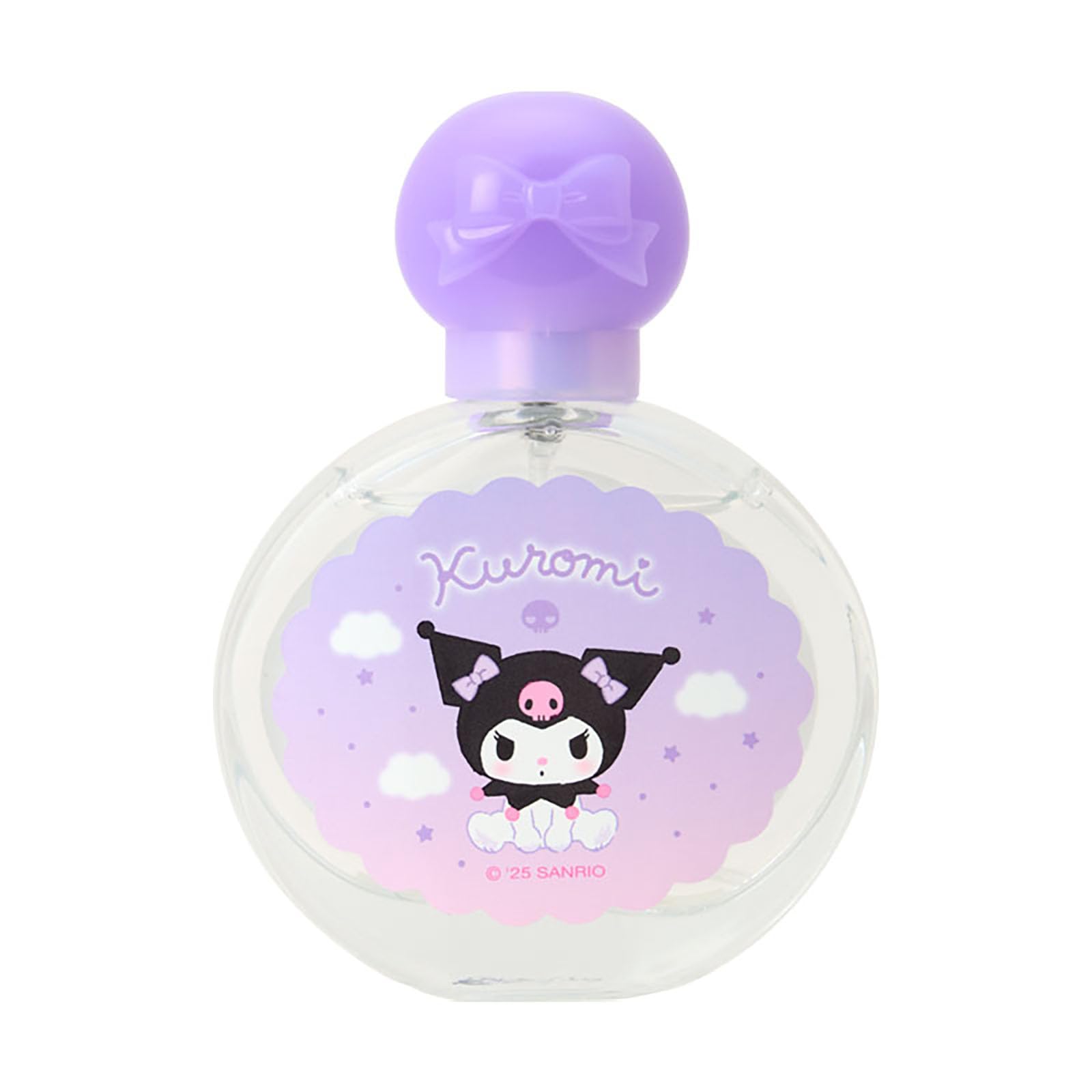 Eau parfumée Sanrio Kuromi pour adolescents et adultes à partir de 15 ans.