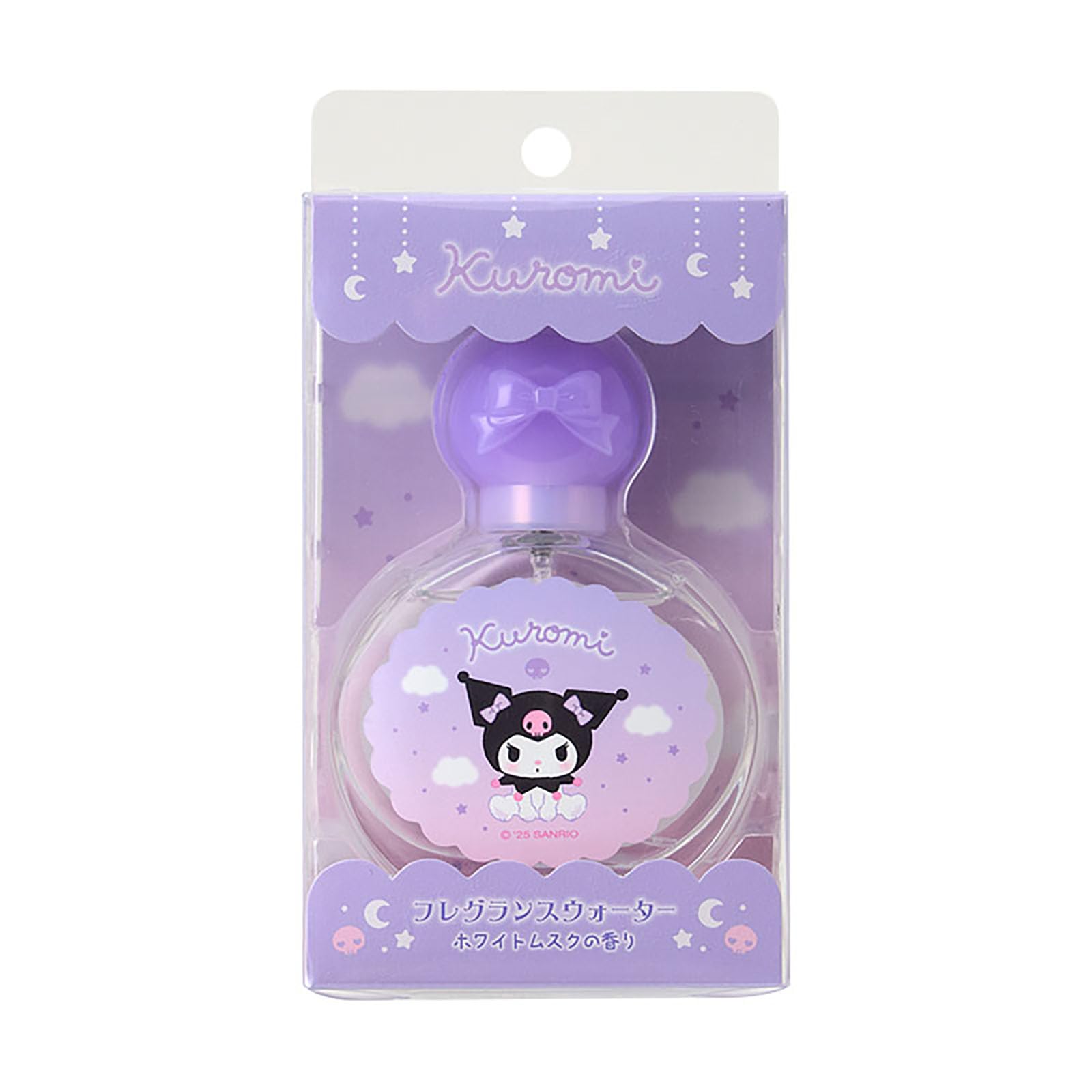 Eau parfumée Sanrio Kuromi pour adolescents et adultes à partir de 15 ans.
