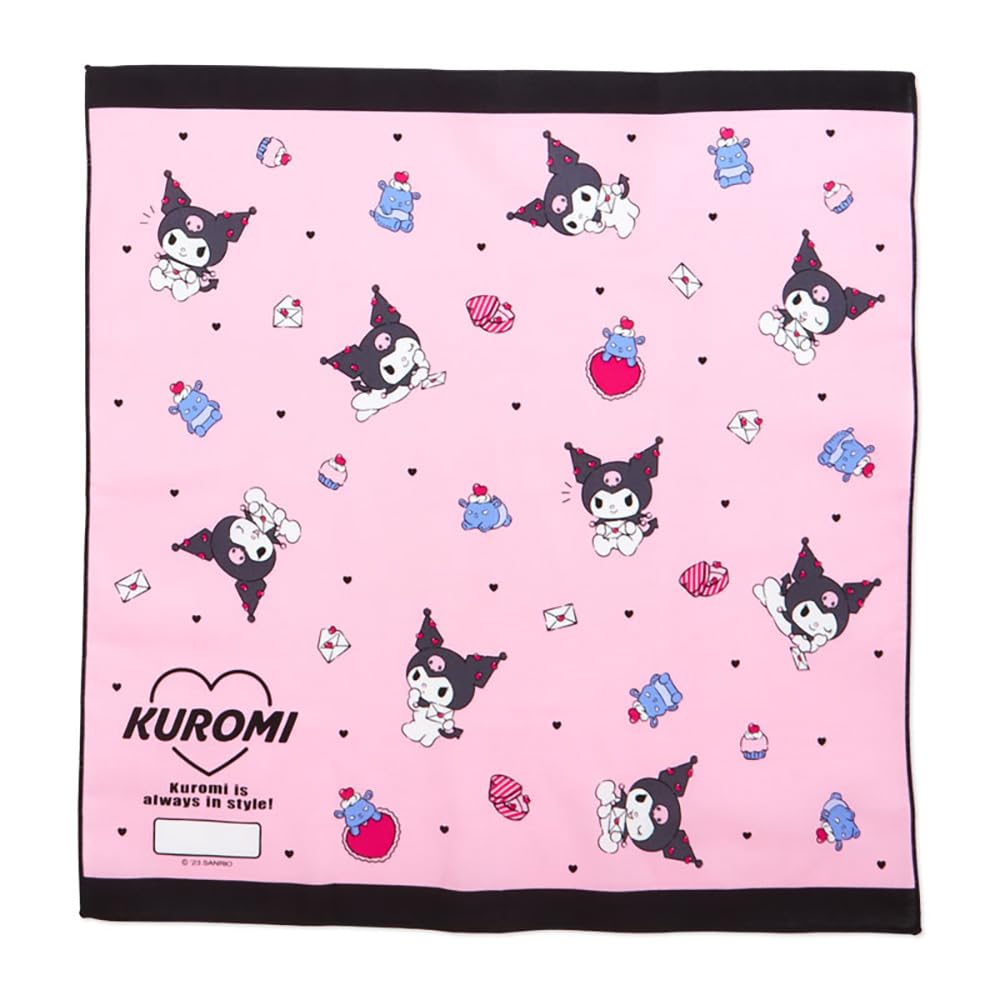 Sanrio Kuromi Lunch Cloth Set of 3 – Cute & Durable Reusable Napkins- Japan Figure Store - #1 Bring To You The Best Japanese Goods