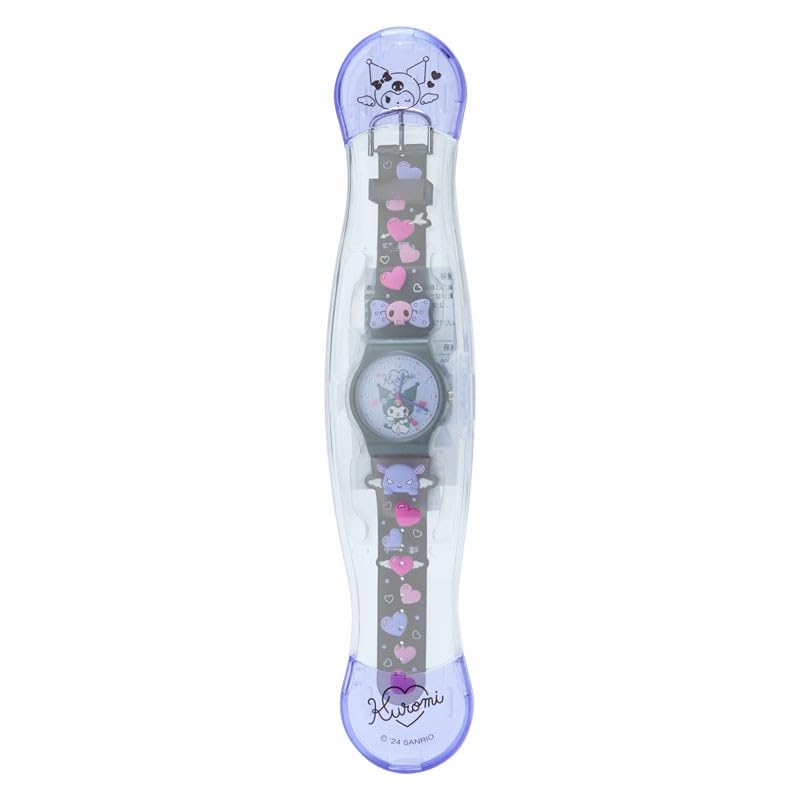 Sanrio Kuromi Rubber Watch 20.5x3.3x0.9 cm Character Design- Japan Figure Store - #1 Bring To You The Best Japanese Goods
