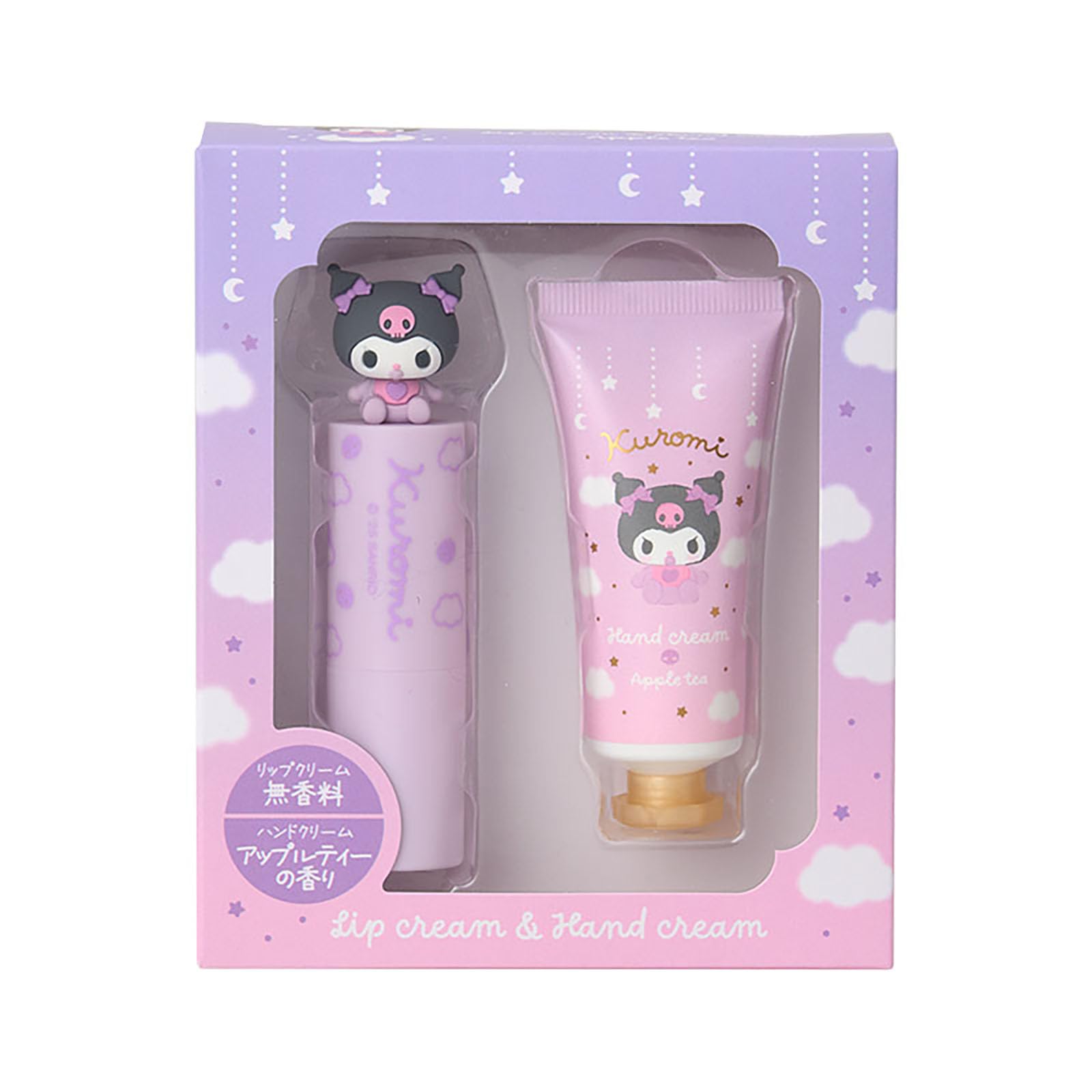 Coffret crème pour les lèvres et les mains Sanrio Kuromi, pour les 15 ans et plus, article 037621