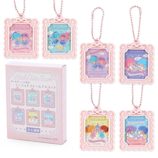 Sanrio Little Twin Stars Mini Photo Frame Mascot Set Illustrated Book Design- Japan Figure Store - #1 Bring To You The Best Japanese Goods