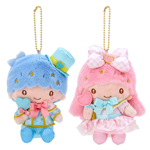 Sanrio Little Twin Stars Mascot Holder Set - Kiki & Lala Approx. 10x6x15cm- Japan Figure Store - #1 Bring To You The Best Japanese Goods