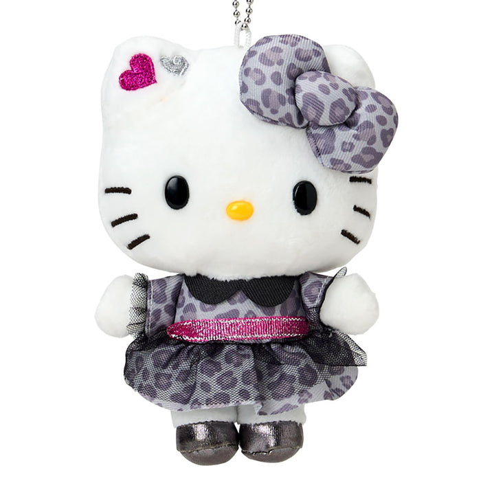 Porte-médaille Sanrio Hello Kitty, motif animal monochrome, polyester, 6 ans et plus.