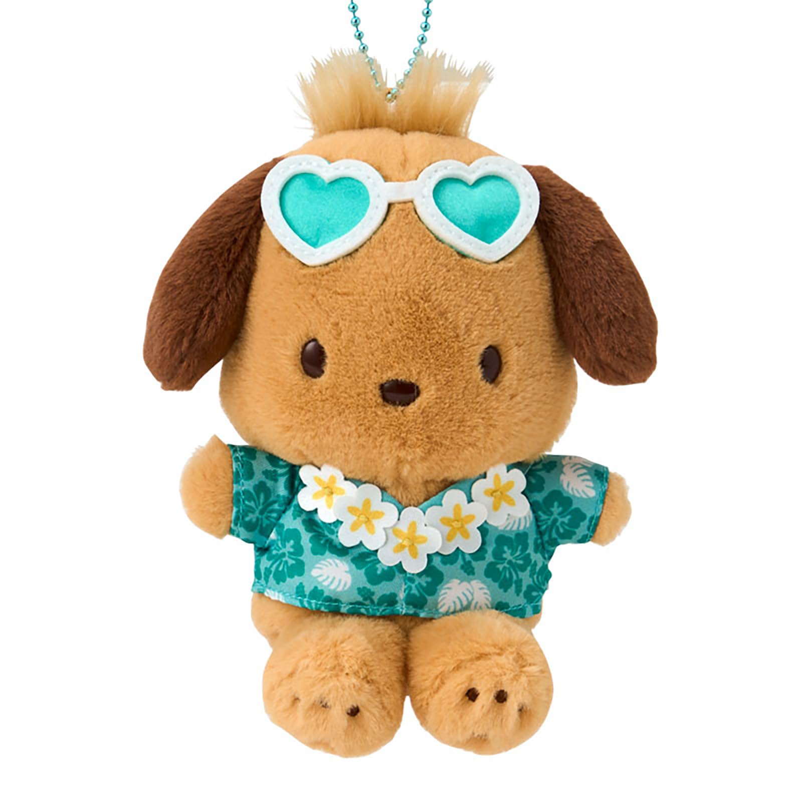 Sanrio Pochacco Tokonatsu Vacation Mascot Holder Polyester & Steel Ages 6+