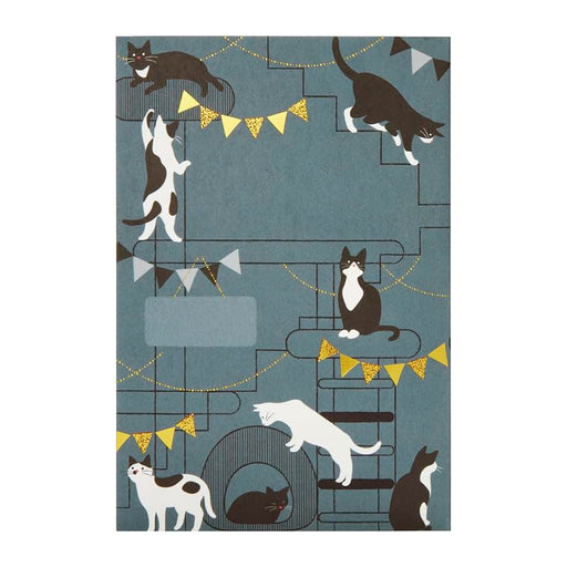 Sanrio Black and White Cats Multipurpose Greeting Card Mu240-4- Japan Figure Store - #1 Bring To You The Best Japanese Goods