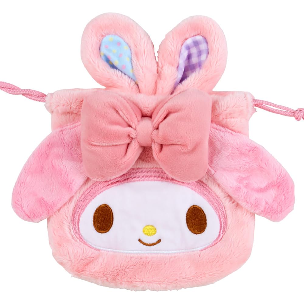 Sanrio My Melody Drawstring Bag Set of 2 - Easter Rabbit Theme 23x23x3cm- Japan Figure Store - #1 Bring To You The Best Japanese Goods