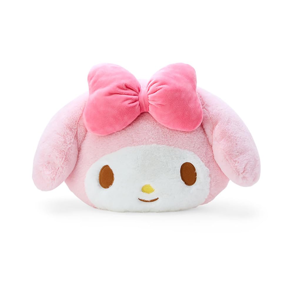 Sanrio My Melody Face Shaped Cushion Small Adorable Plush Pillow- Japan Figure Store - #1 Bring To You The Best Japanese Goods