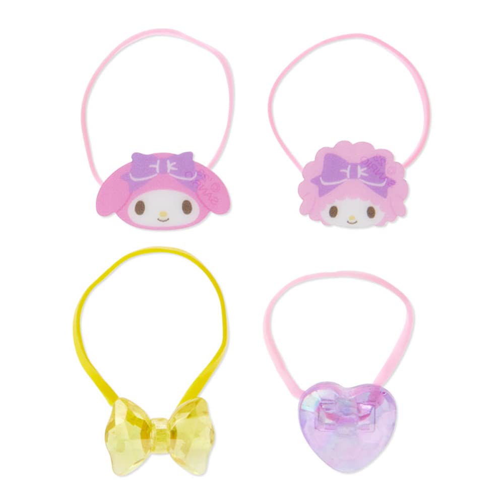 Sanrio My Melody Mini Hair Ties Set of 4 for Kids 933023- Japan Figure Store - #1 Bring To You The Best Japanese Goods