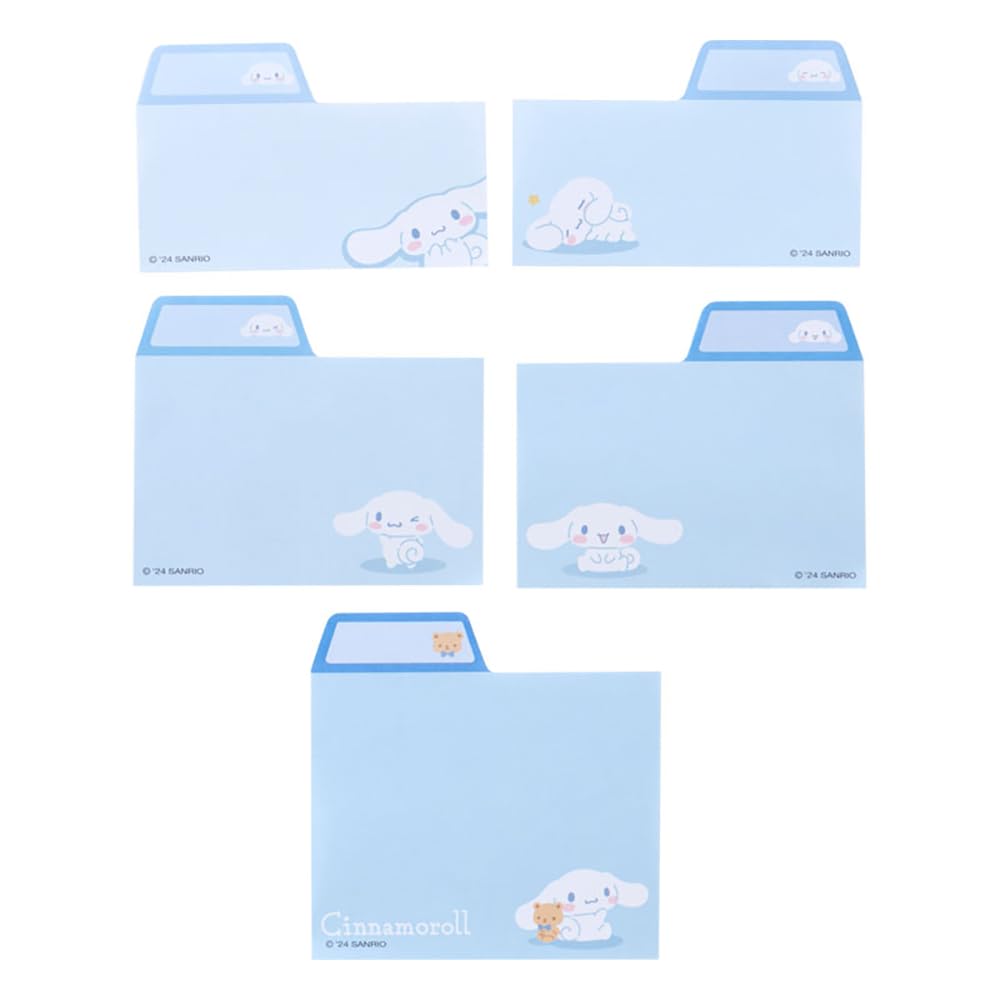 Sanrio Cinnamoroll Sticky Notes 6.9x6.9cm - Cute Character Design- Japan Figure Store - #1 Bring To You The Best Japanese Goods