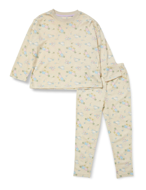 Sanrio Girls Long Sleeve Jersey Pajama Set - Comfortable Sleepwear- Japan Figure Store - #1 Bring To You The Best Japanese Goods