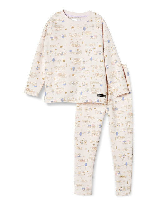 Sanrio Shaggy Long Sleeve Pajama Set for Girls - Cozy Roomwear T-Suit- Japan Figure Store - #1 Bring To You The Best Japanese Goods