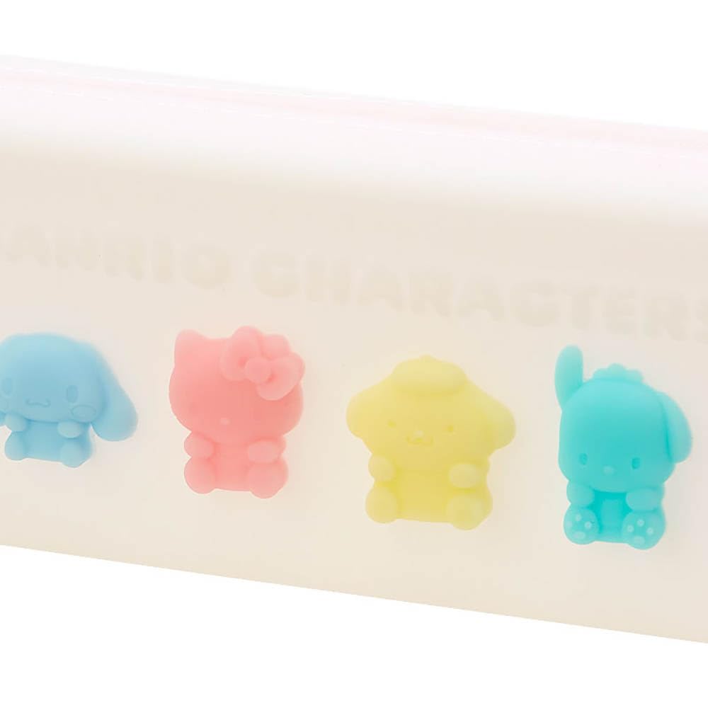 Sanrio Gummy Candy Pencil Case with Sanrio Characters 19x4x7 cm- Japan Figure Store - #1 Bring To You The Best Japanese Goods