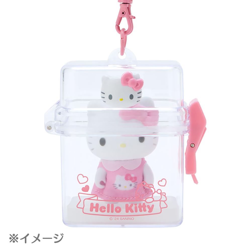 Sanrio Pitatto Friends Mini Clear Case Cinnamoroll 8x8x4 cm Dress-Up Items- Japan Figure Store - #1 Bring To You The Best Japanese Goods