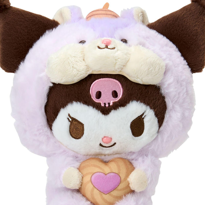Sanrio Kuromi Squirrel Fluffy Plush Toy for Ages 3+ - Model 651109