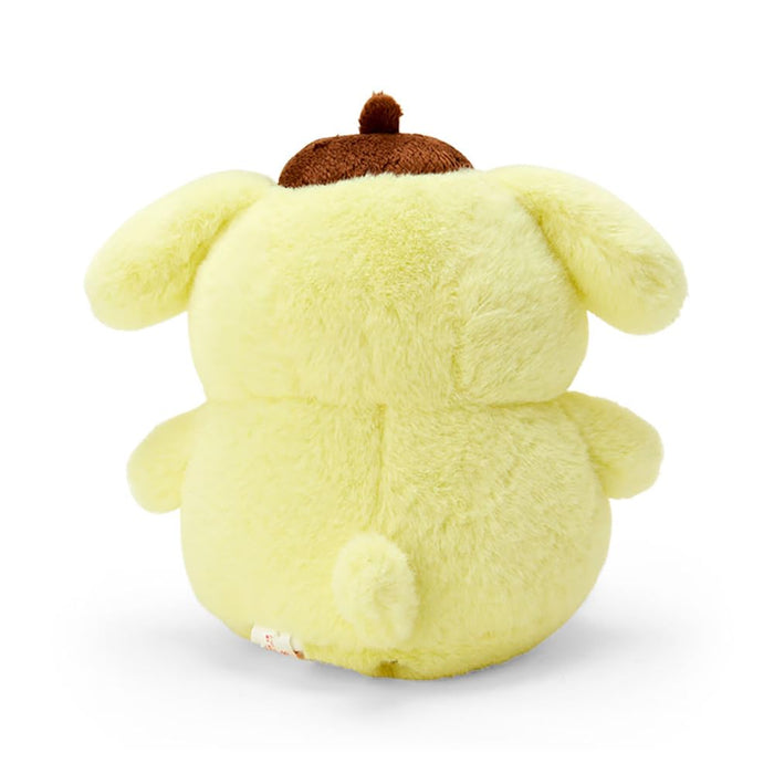 Sanrio Pompompurin Plush Toy 16x17x14 Cm - Adorable Pudding Character- Japan Figure Store - #1 Bring To You The Best Japanese Goods