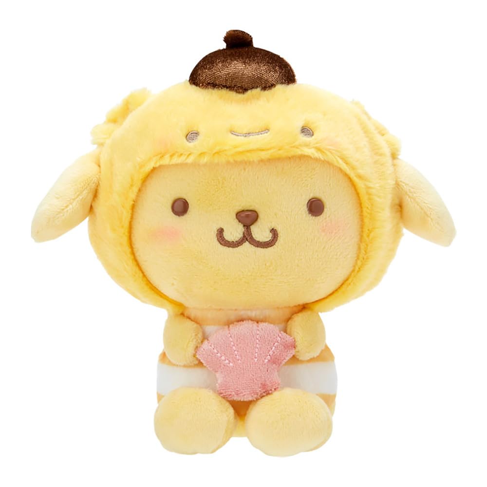 Sanrio Plush Toy Pompompurin Water Creatures 17x11x17cm- Japan Figure Store - #1 Bring To You The Best Japanese Goods
