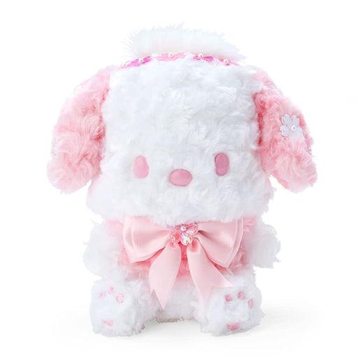 Sanrio Pochacco Sakura Plush Toy - Soft and Cuddly Collectible 780618- Japan Figure Store - #1 Bring To You The Best Japanese Goods