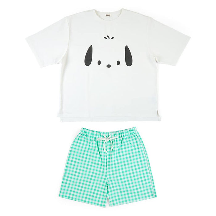 Sanrio Pochacco Roomwear Pajama Set for Women - Comfortable & Soft- Japan Figure Store - #1 Bring To You The Best Japanese Goods