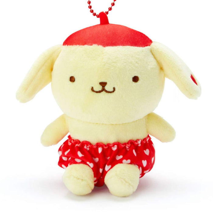 Sanrio Pompompurin Red Mascot Holder Tokimeki Favorite Goods Series- Japan Figure Store - #1 Bring To You The Best Japanese Goods