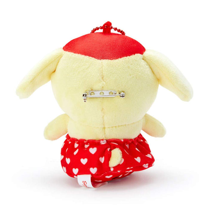 Sanrio Pompompurin Red Mascot Holder Tokimeki Favorite Goods Series- Japan Figure Store - #1 Bring To You The Best Japanese Goods