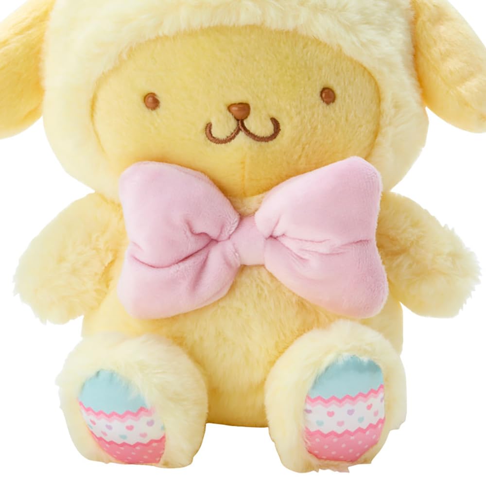 Sanrio Pompompurin Easter Rabbit Plush 27cm - Soft Toy for Kids and Fans- Japan Figure Store - #1 Bring To You The Best Japanese Goods