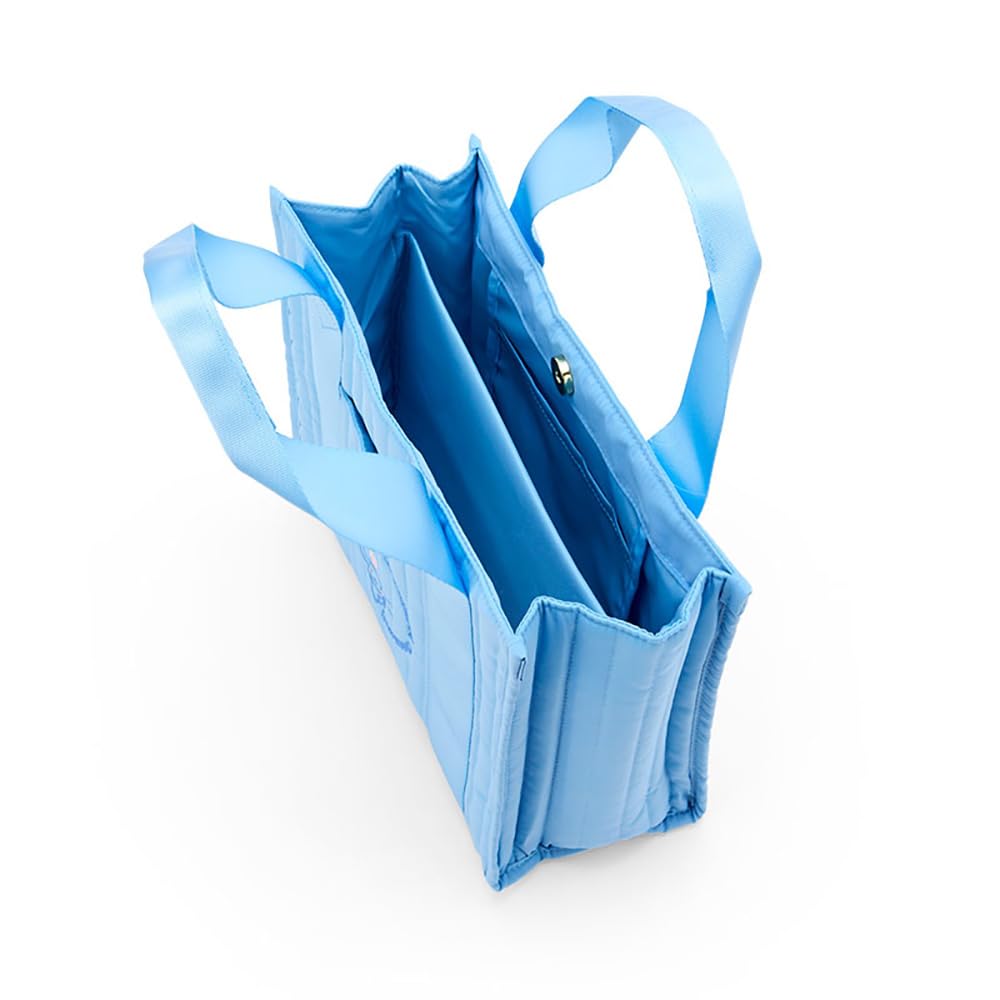 Sanrio Quilted Tote Bag M Cinnamoroll 46x12.5x28 cm 444197- Japan Figure Store - #1 Bring To You The Best Japanese Goods